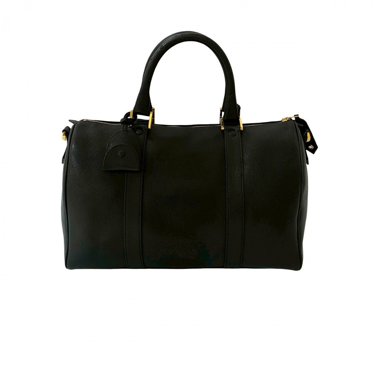 CHANEL Shoulder Bag Matt caviar skin black