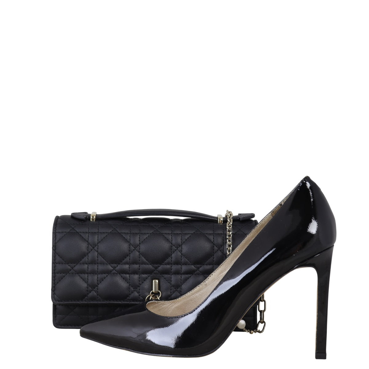 Dior My Dior Top Handle Mini Clutch on Chain