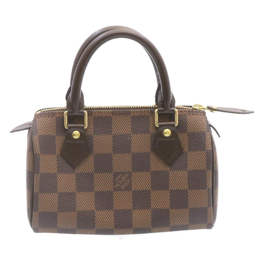 LOUIS VUITTON Damier Ebene Mini Speedy Hand Bag M41534 LV  25202A