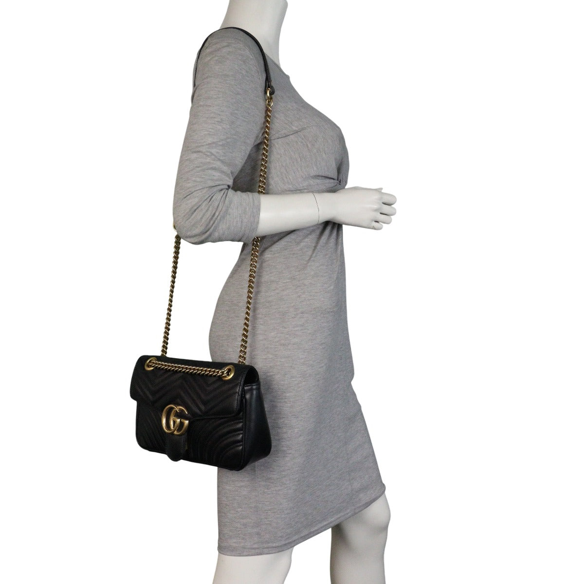 Gucci GG Marmont Matelasse Medium Shoulder Bag
