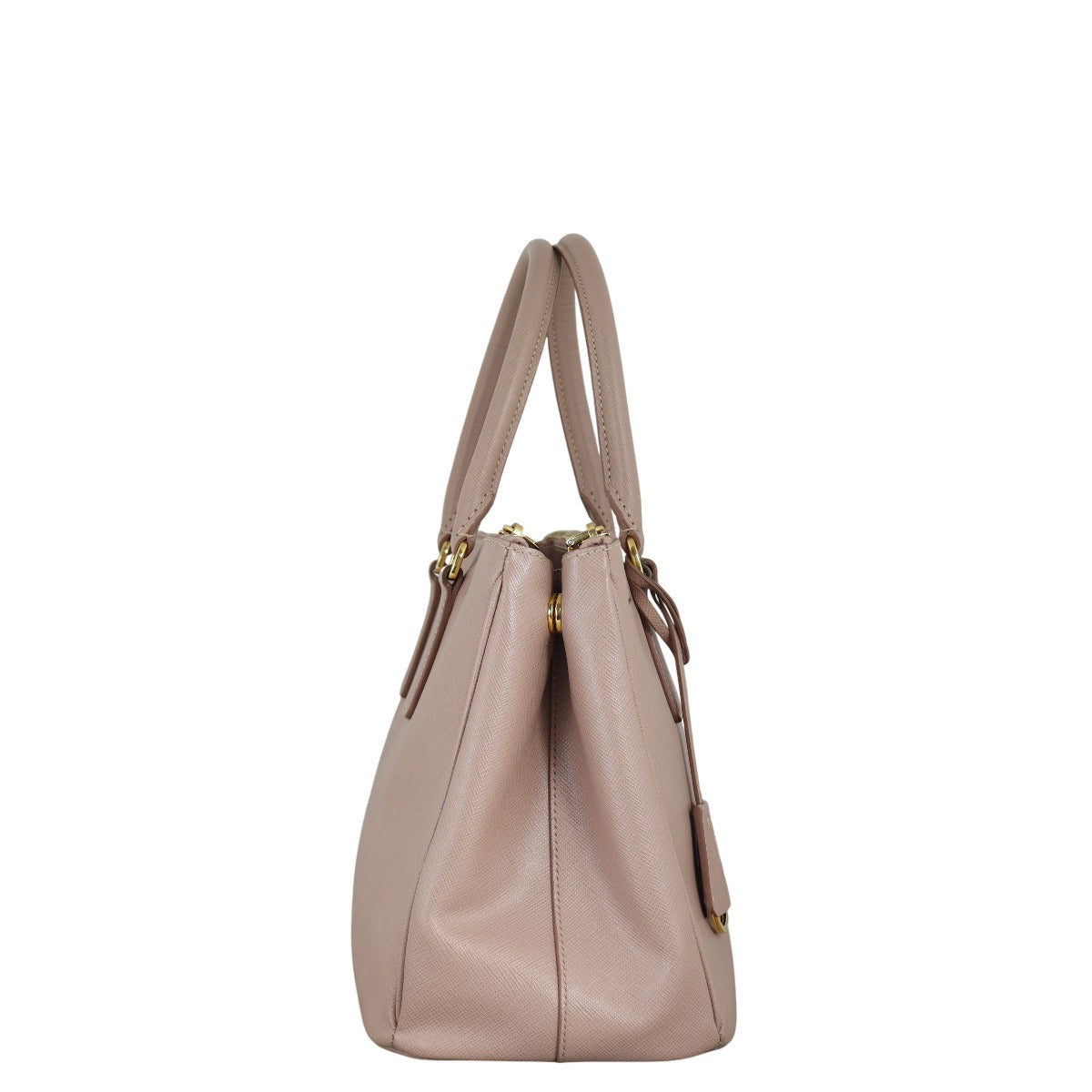 Prada Saffiano Lux Galleria Double Zip Tote Small