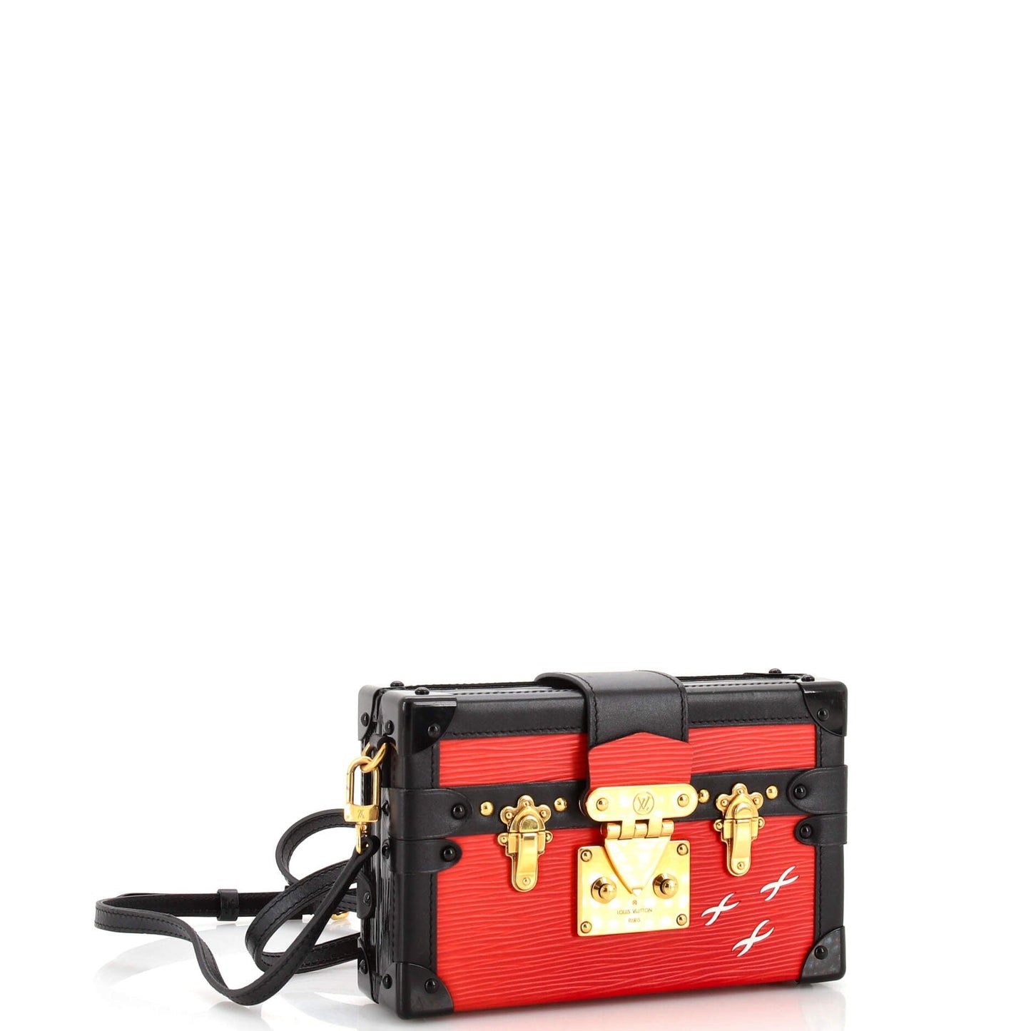 Louis Vuitton Petite Malle Handbag Epi Leather