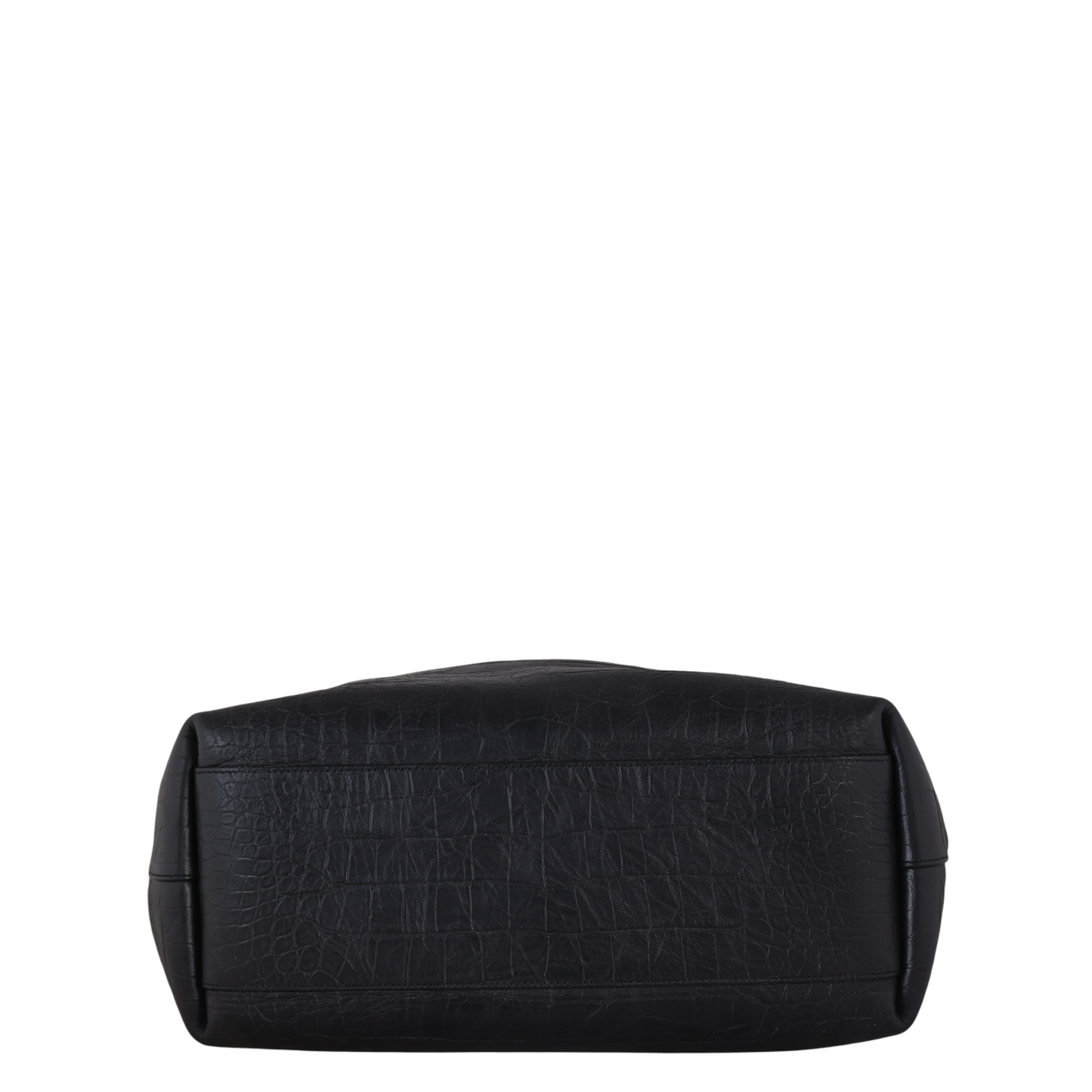 Saint Laurent Shopping Tote Croc Embossed
