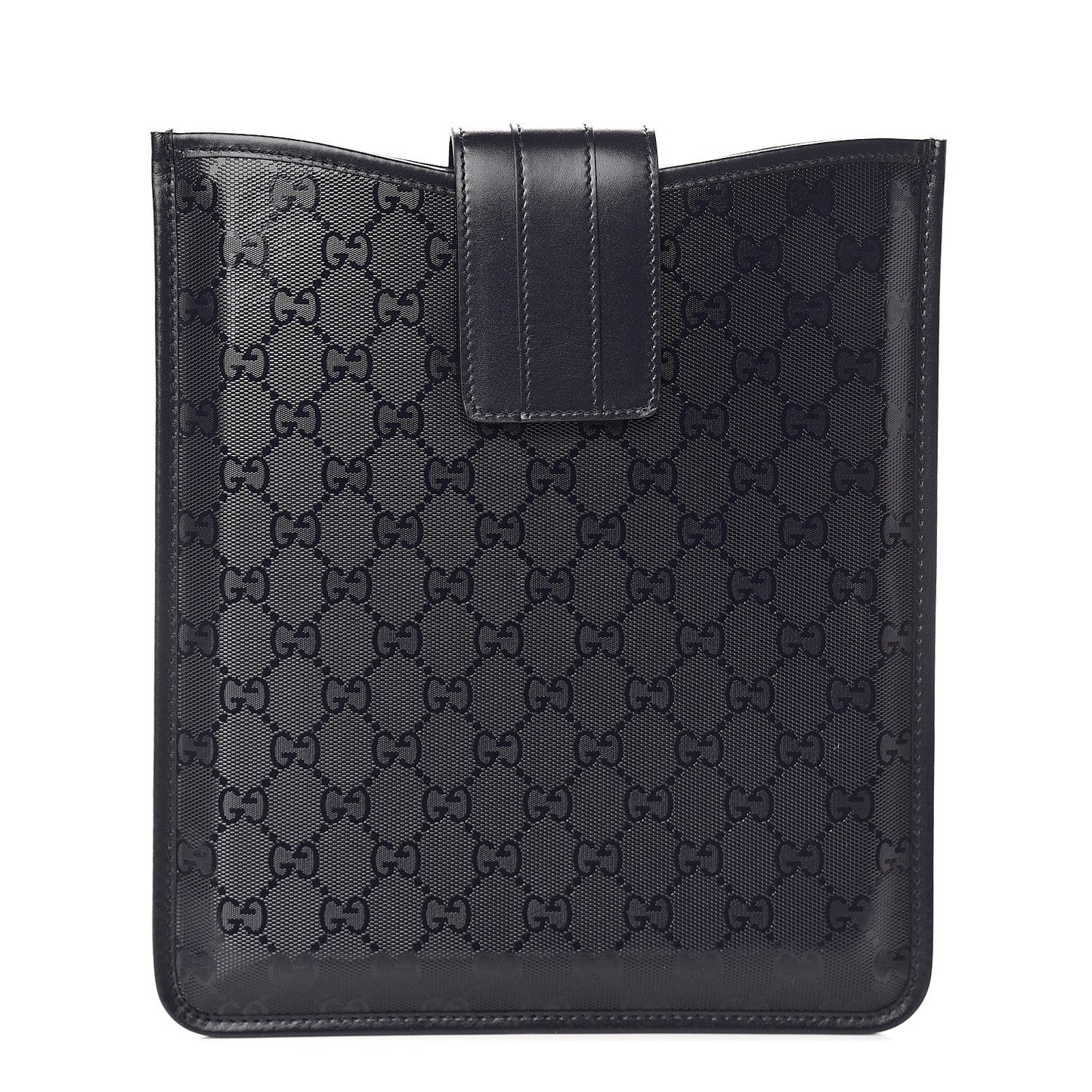 Gucci Unisex GG Navy Blue Imprime iPad / Tablet Case