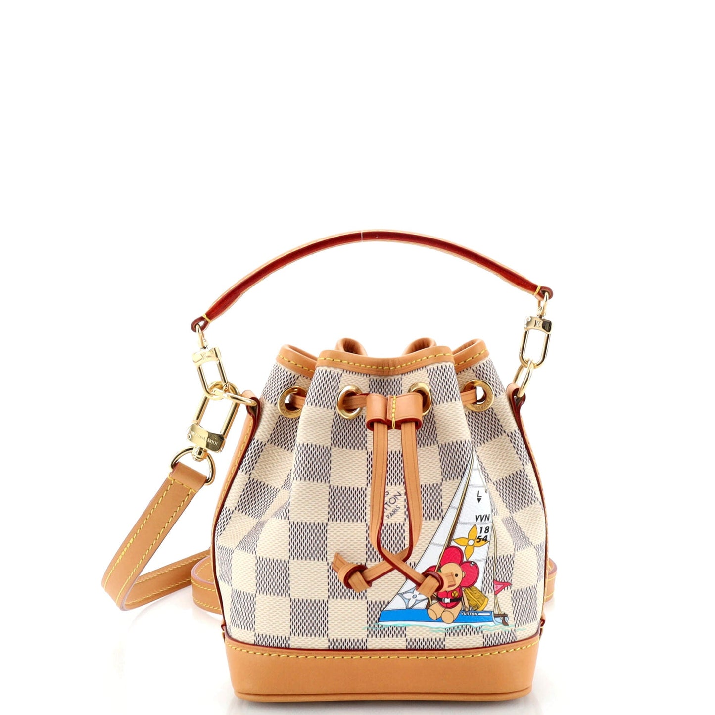 Louis Vuitton Noe NM Handbag Limited Edition Vivienne Damier Nano