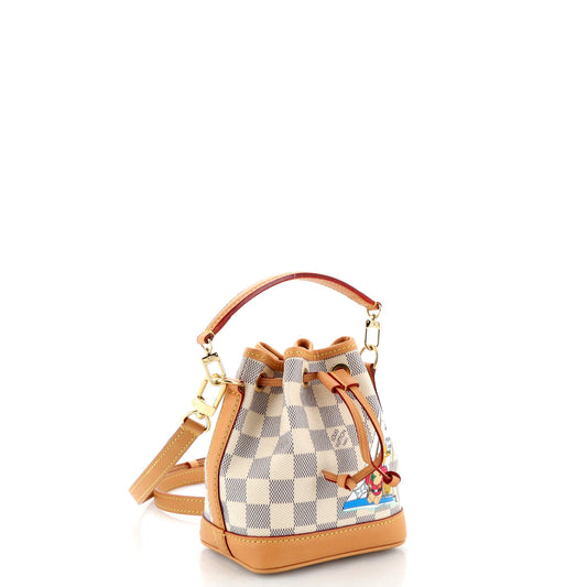Louis Vuitton Noe NM Handbag Limited Edition Vivienne Damier Nano