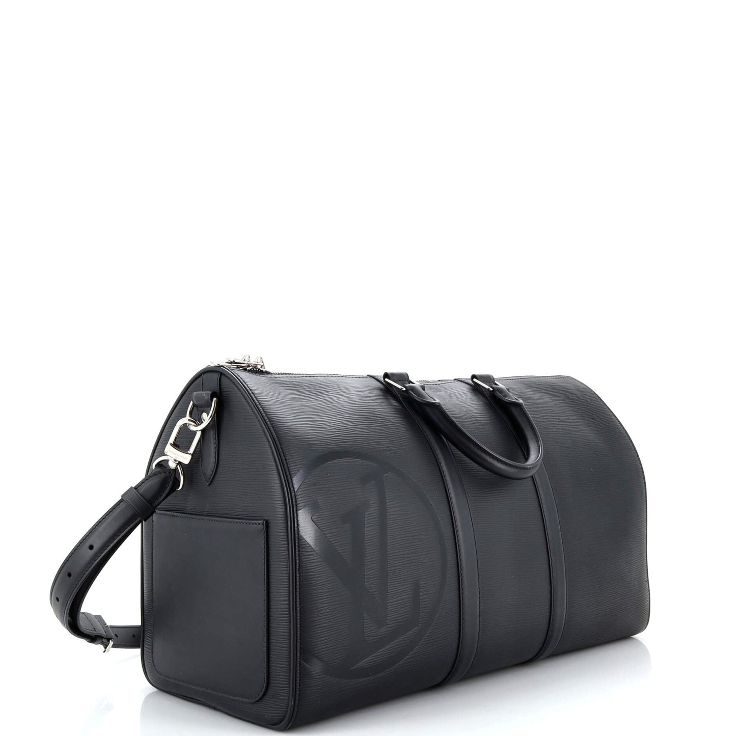 Louis Vuitton Keepall Bandouliere Bag Initials Epi Leather 45