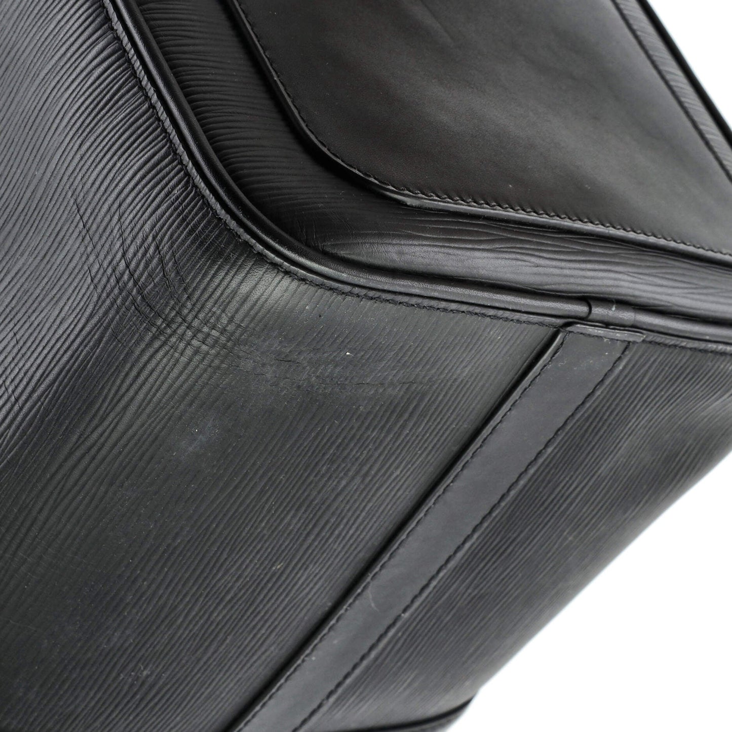 Louis Vuitton Keepall Bandouliere Bag Initials Epi Leather 45