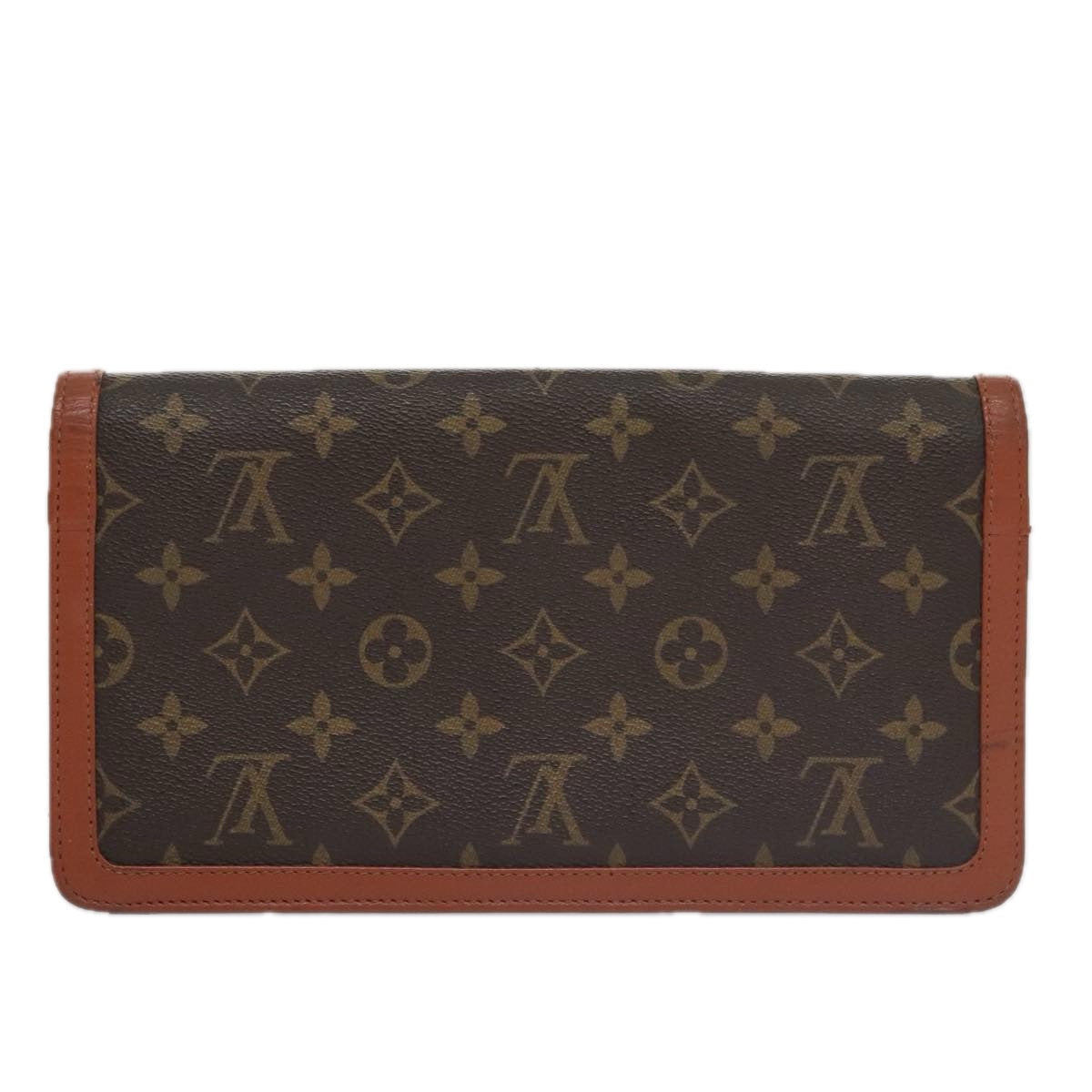 Louis Vuitton Pochette Dame Canvas Clutch Bag