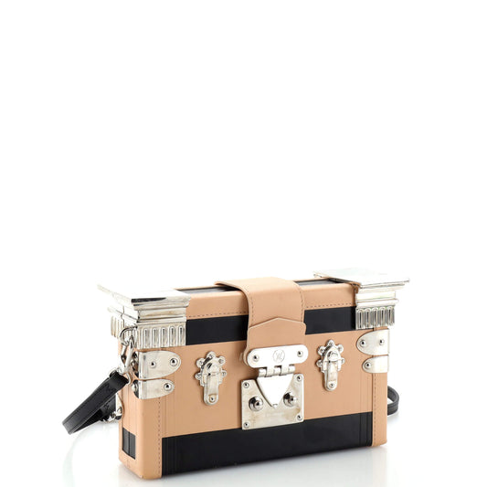 Louis Vuitton Temple Petite Malle Handbag Leather