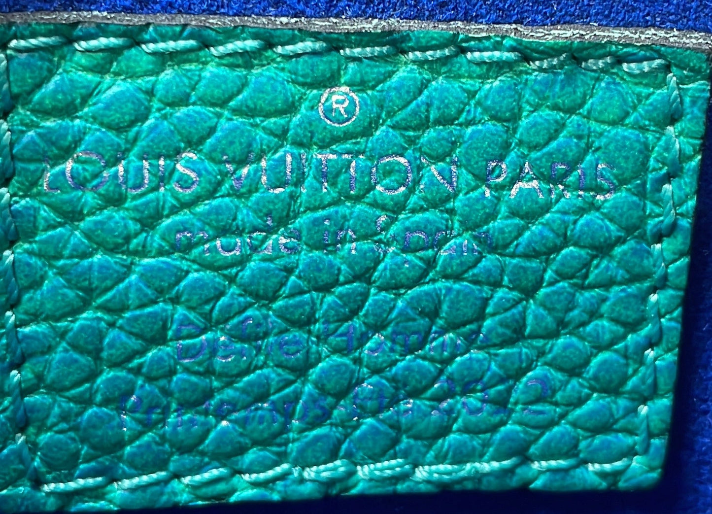 Louis Vuitton Sac Plat Bag Taurillon Illusion XS