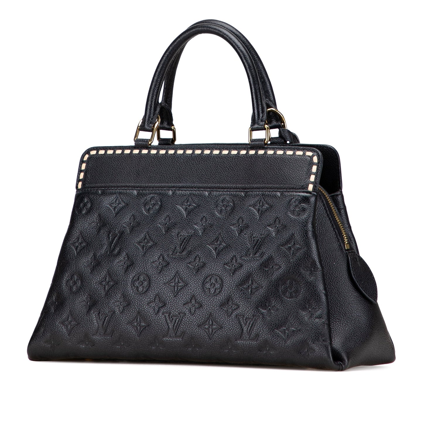 Black Louis Vuitton Monogram Empreinte Vosges MM Satchel