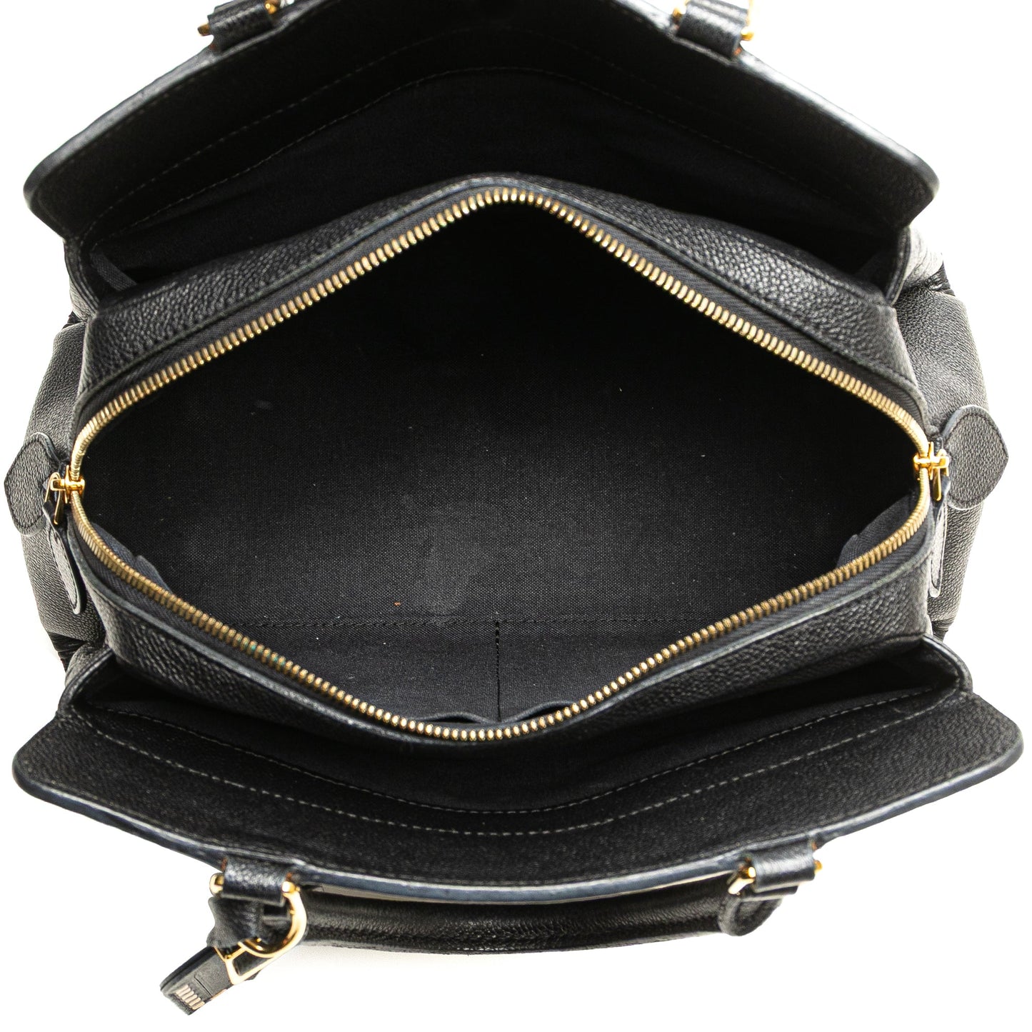 Black Louis Vuitton Monogram Empreinte Vosges MM Satchel