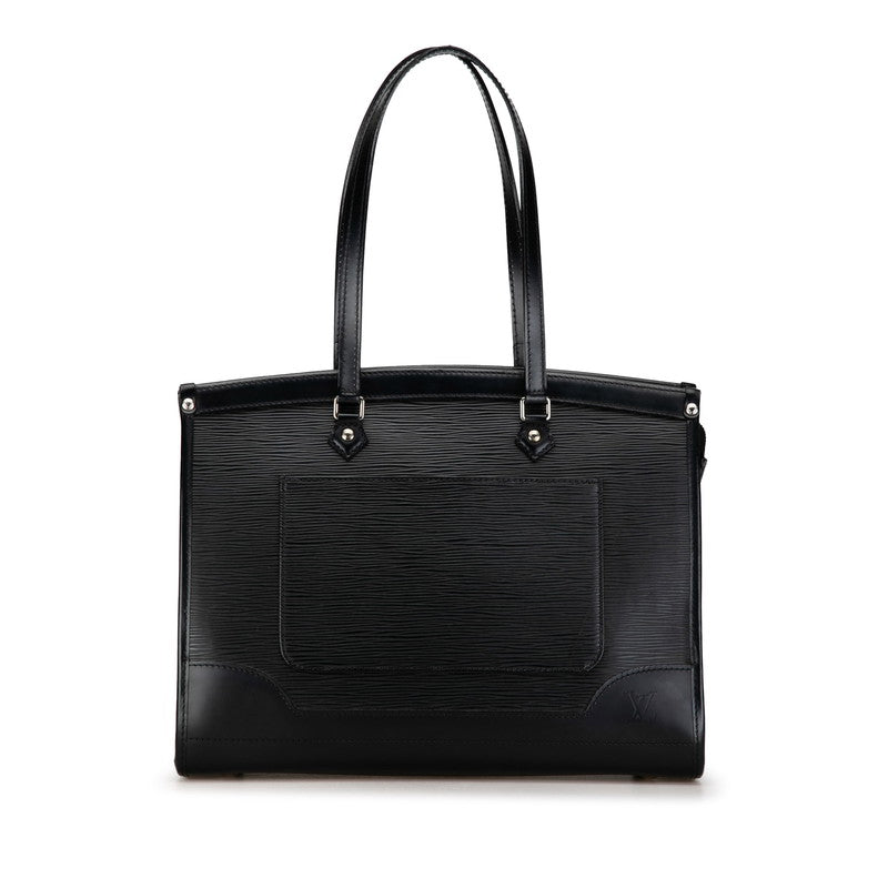 Louis Vuitton Epi Madeleine GM Shoulder Bag M59342 Noir Black Leather  Louis Vuitton