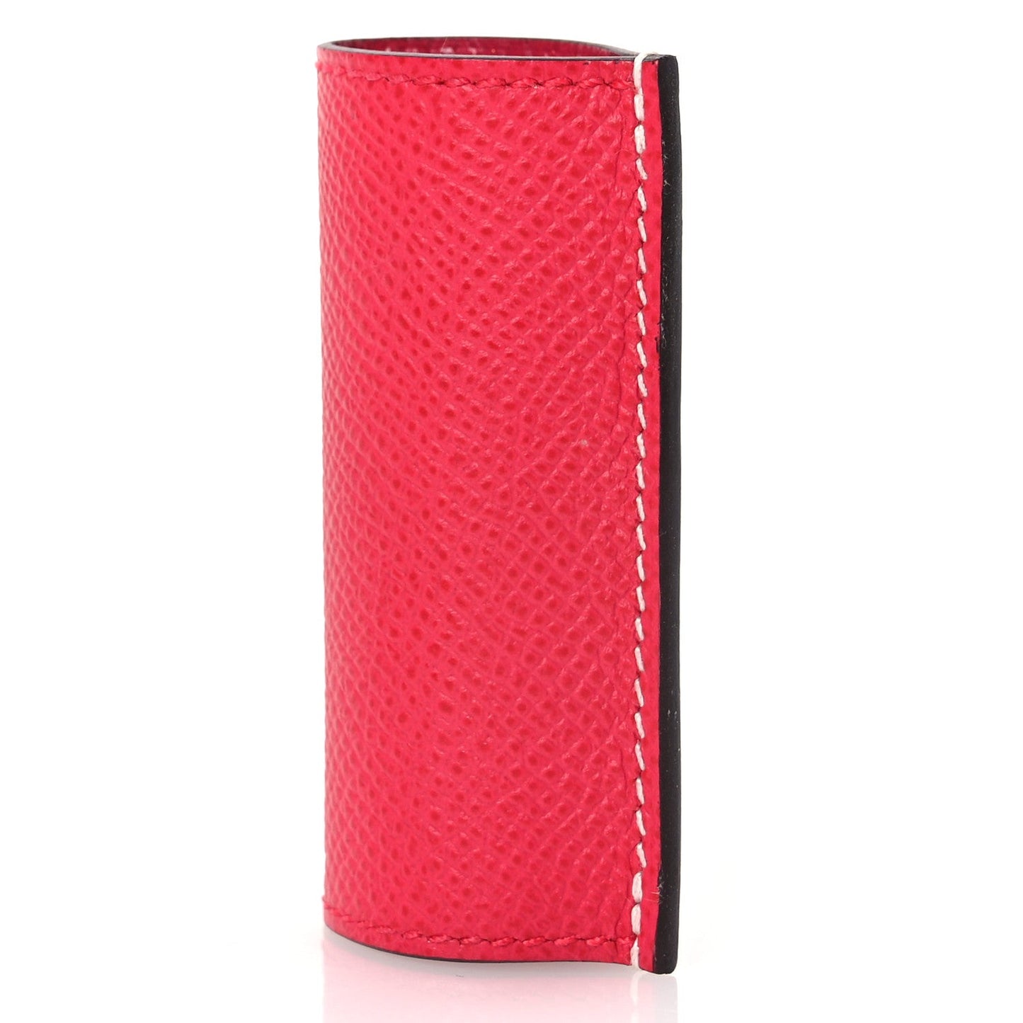 Hermes Epsom Lipstick Case Rose Extreme