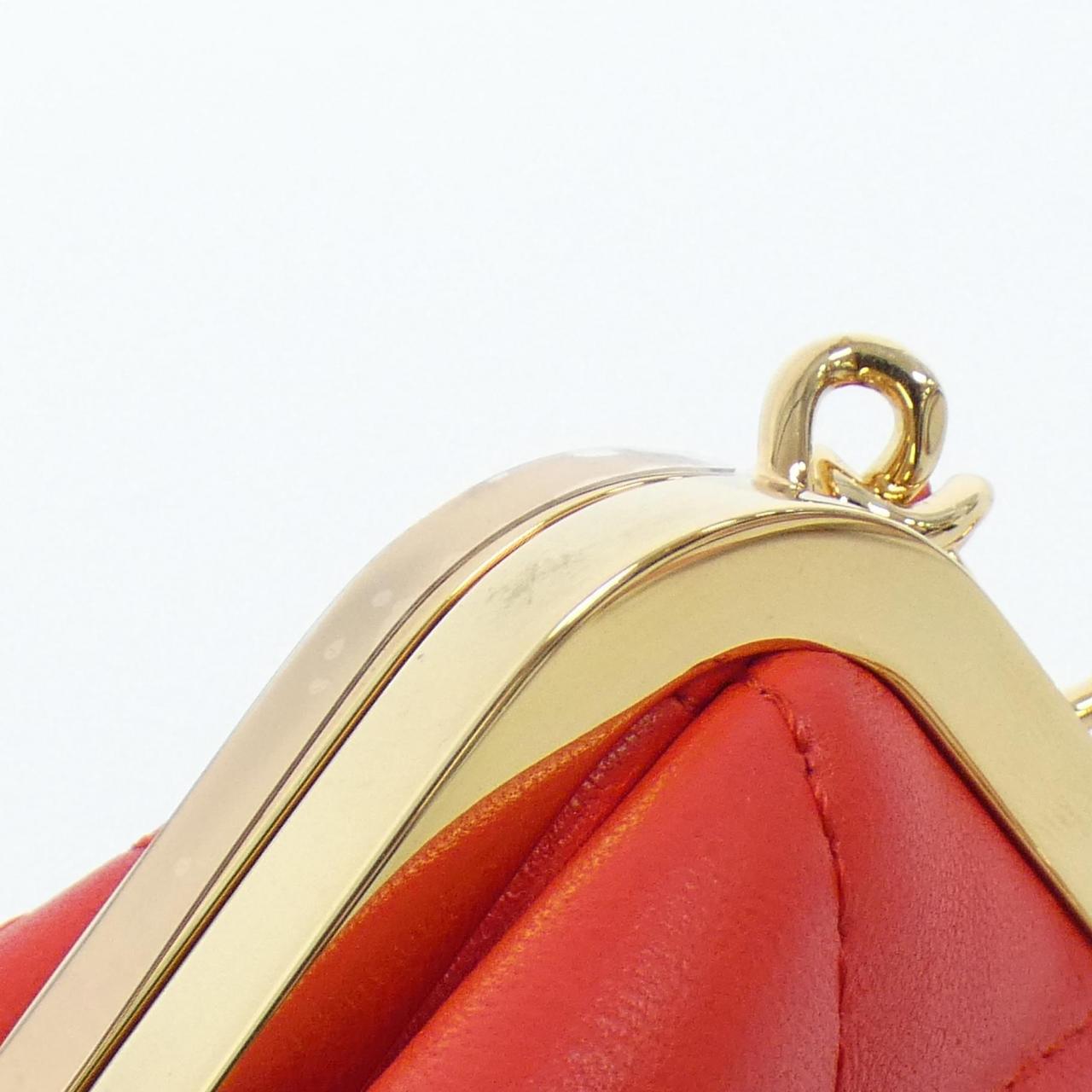 Chanel Lambskin Chain Clutch