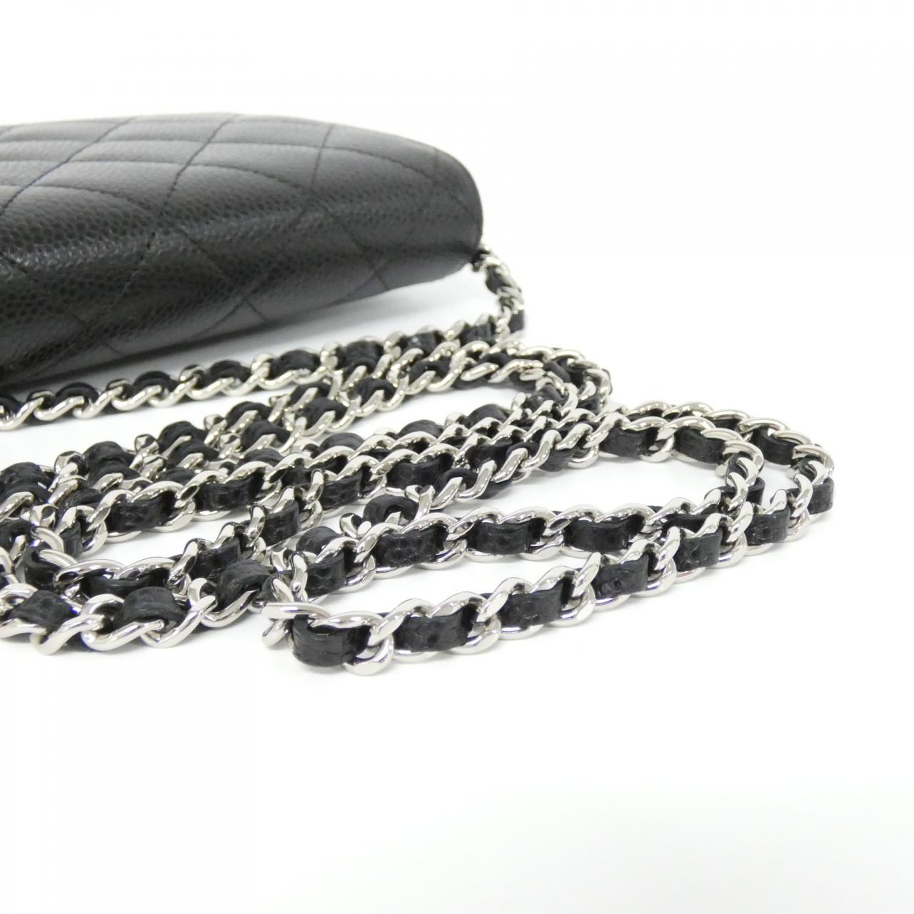Chanel Timeless Classic Caviar Wallet on Chain Crossbody