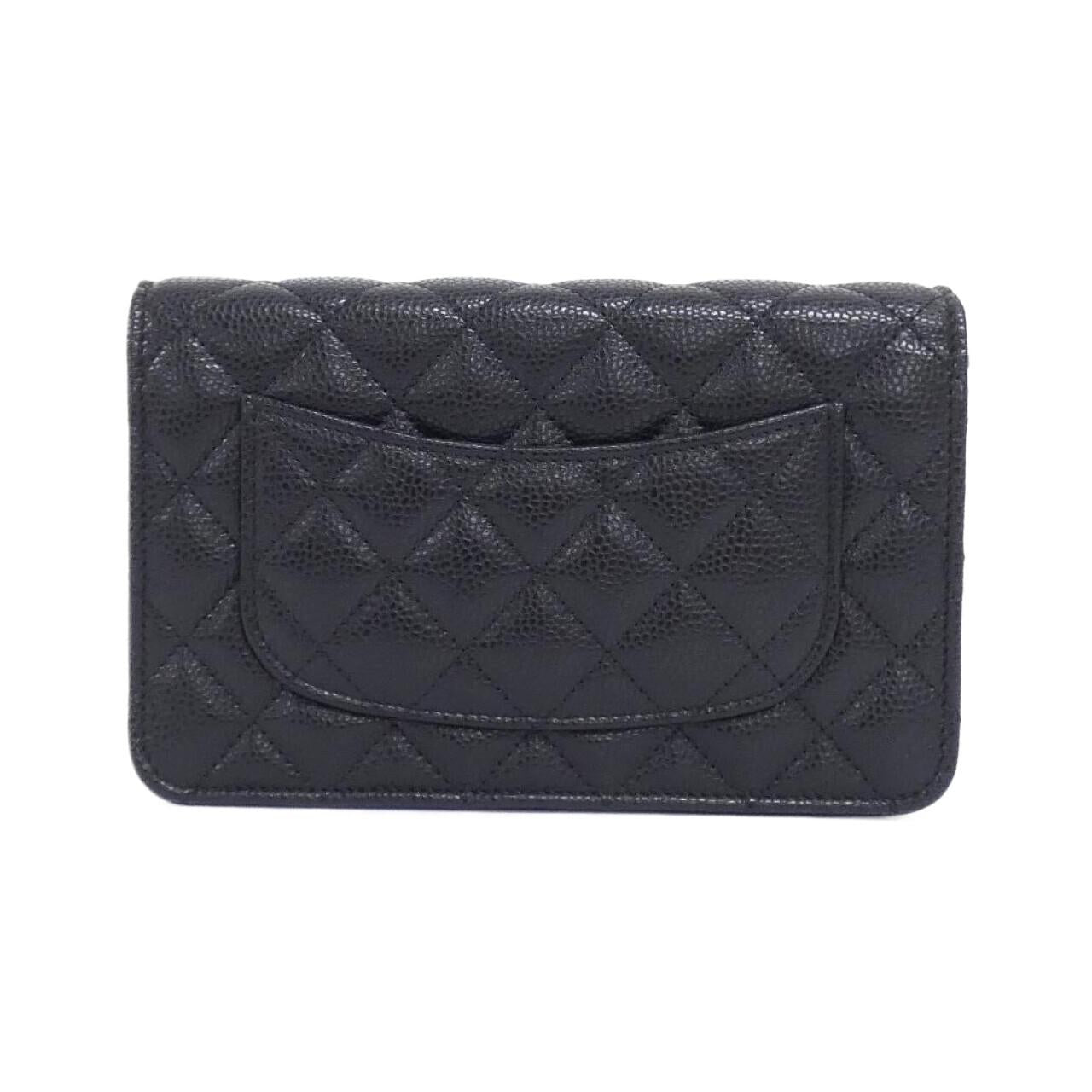 Chanel AP4241 Caviar Skin Wallet on Chain