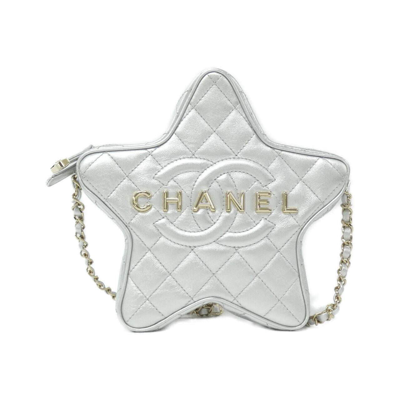 Chanel Metallic Lambskin Shoulder Bag