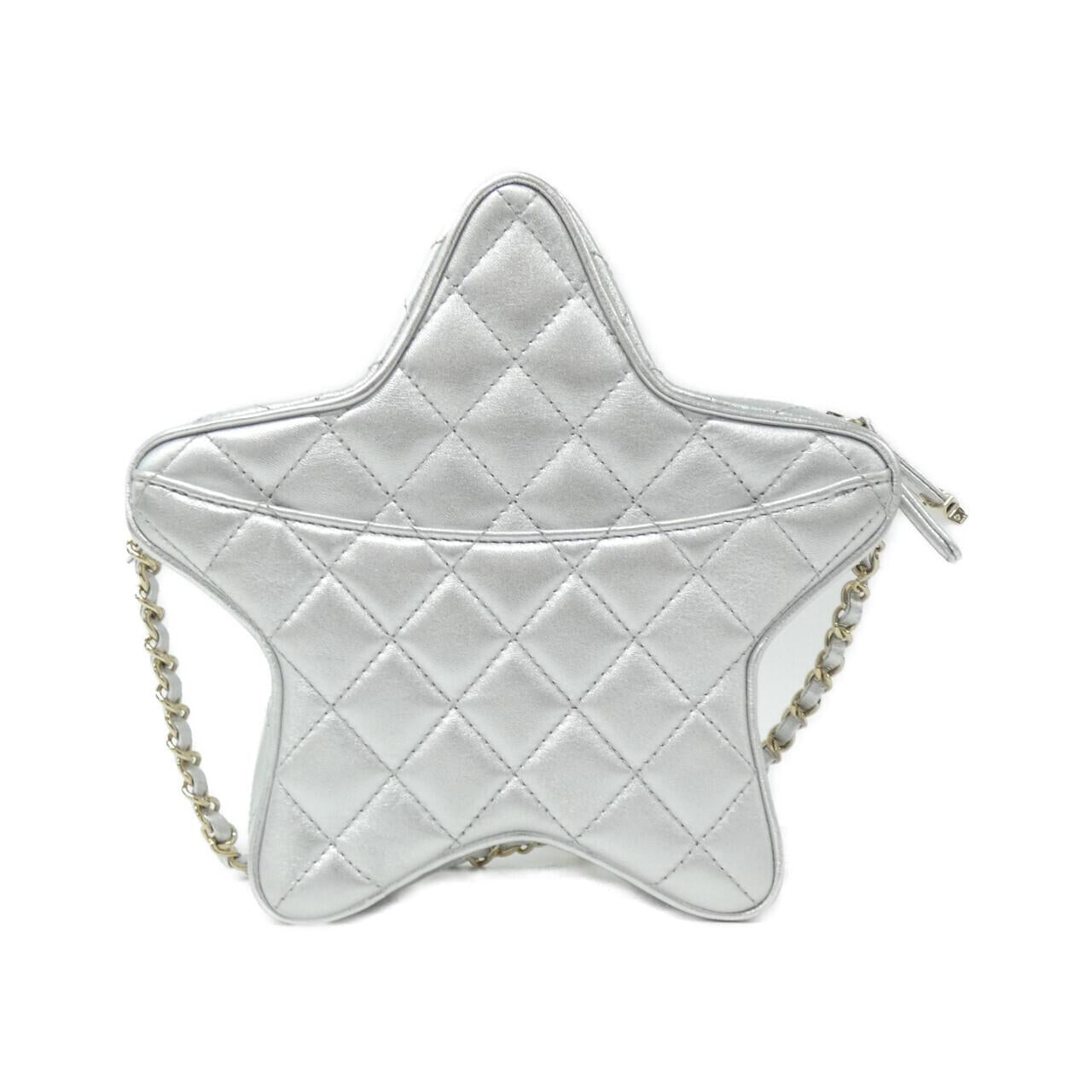 Chanel Metallic Lambskin Shoulder Bag