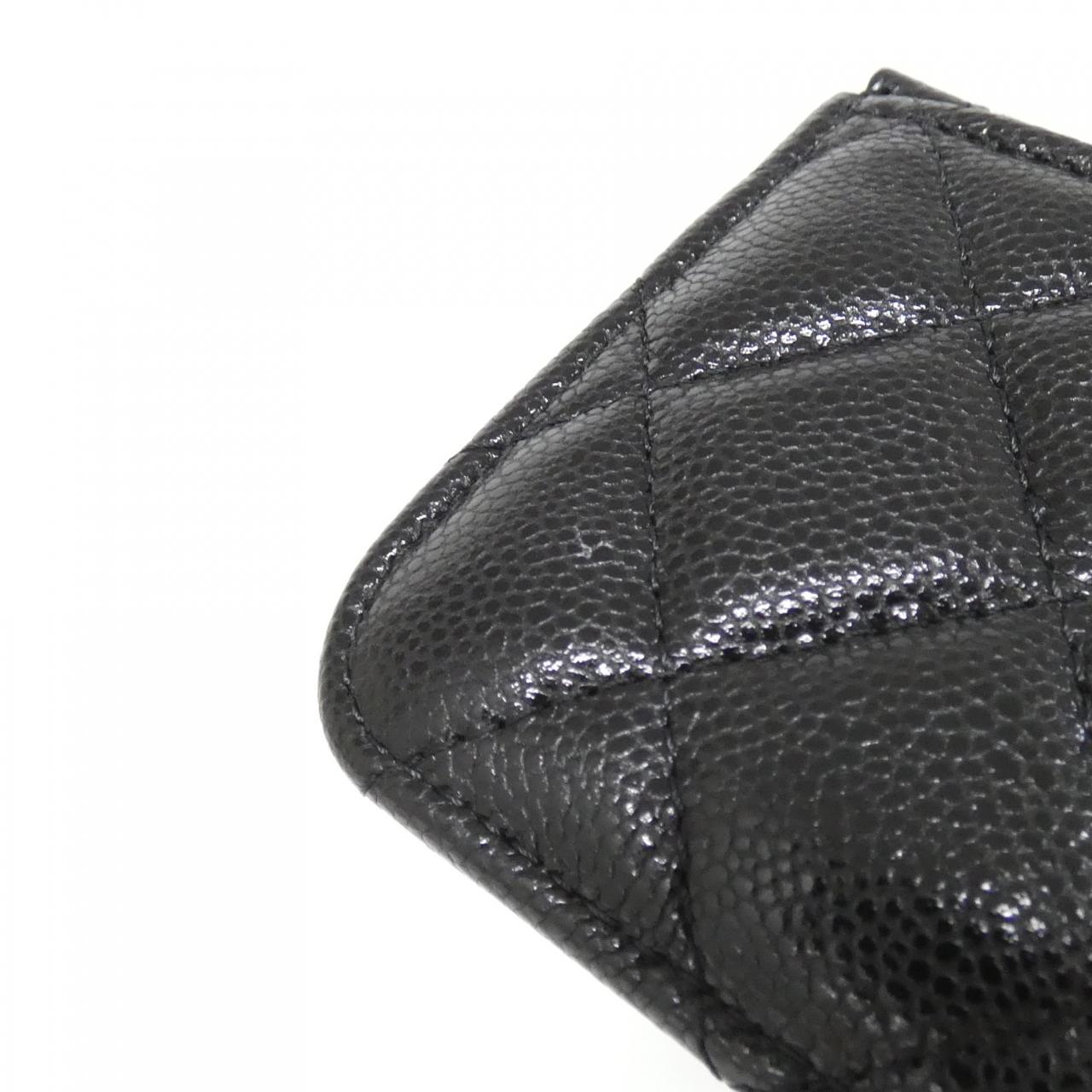 Chanel Timeless Classic Caviar Card Case Handbag