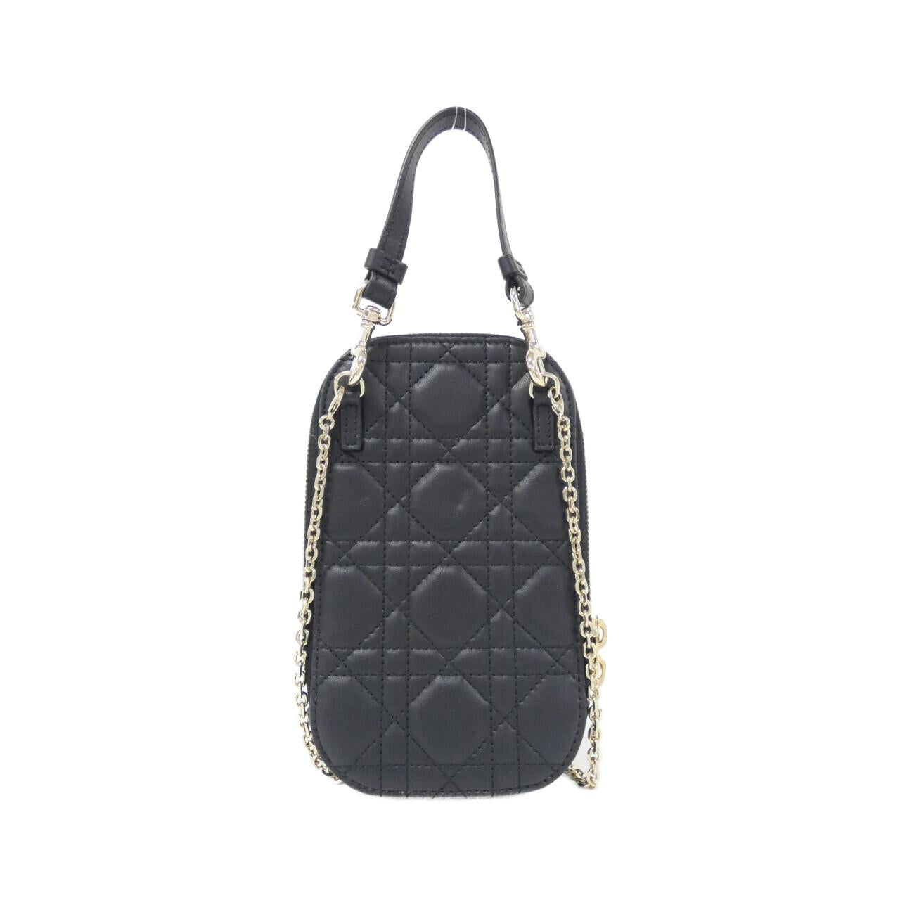 Christian Dior Lady Dior Lambskin Phone Holder