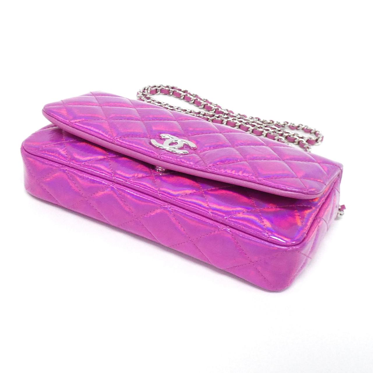 Chanel Iridescent Mirror Goat Shoulder Bag