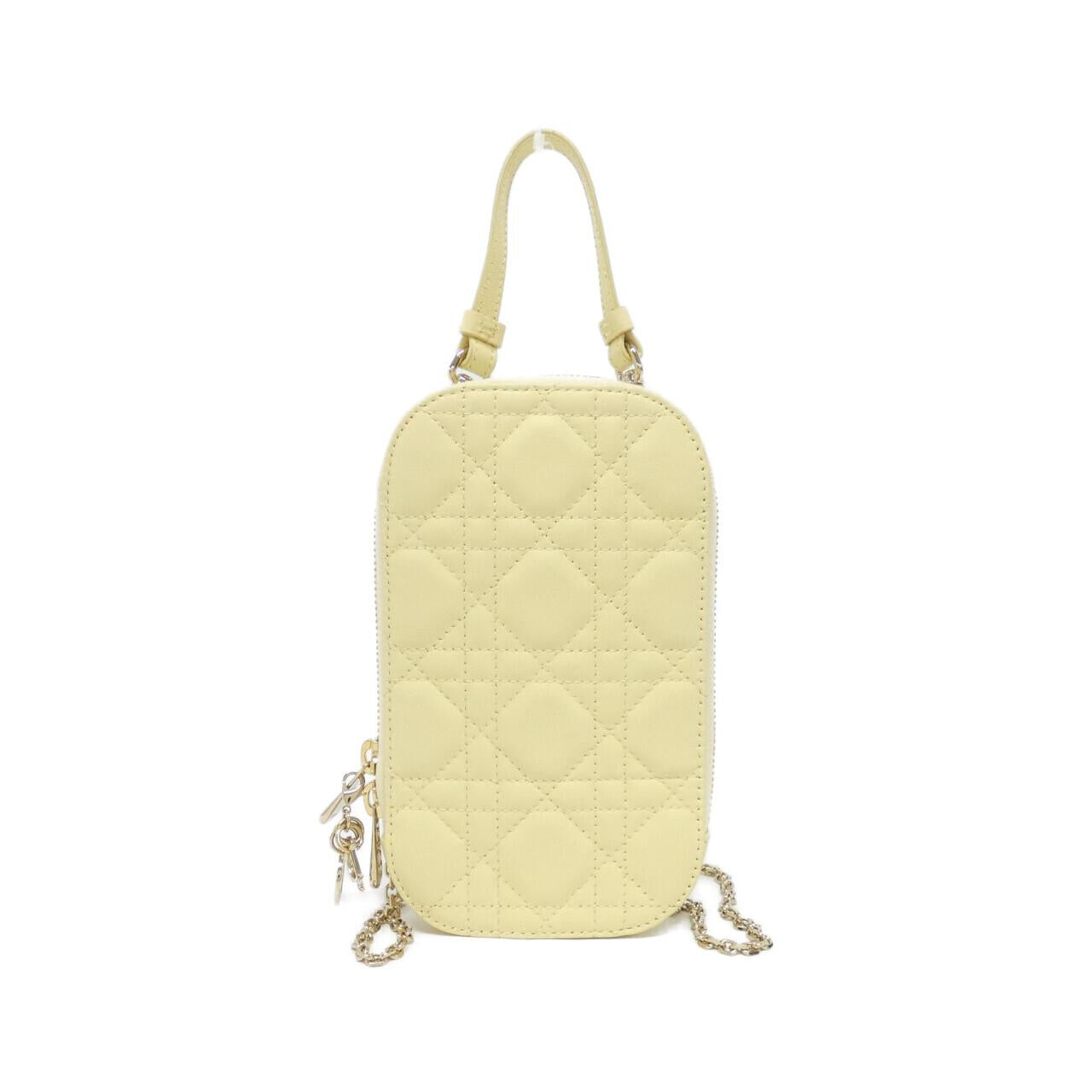 Christian Dior Lady Dior Lambskin Phone Holder
