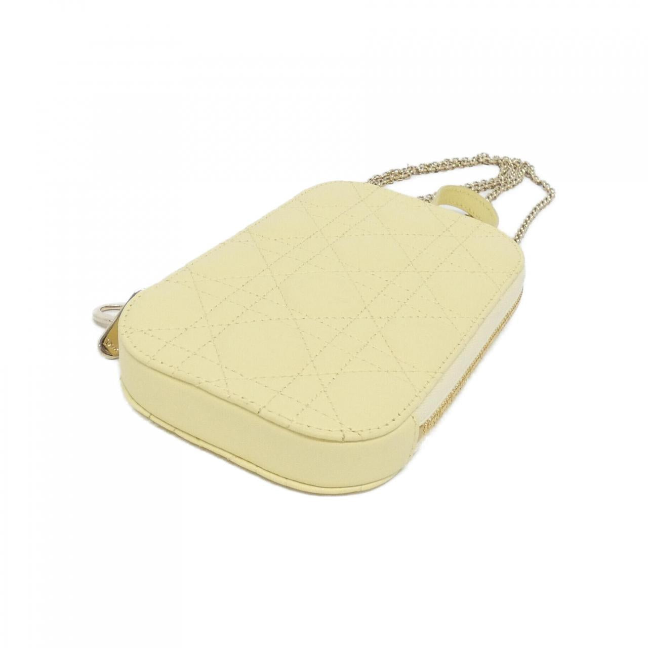 Christian Dior Lady Dior Lambskin Phone Holder