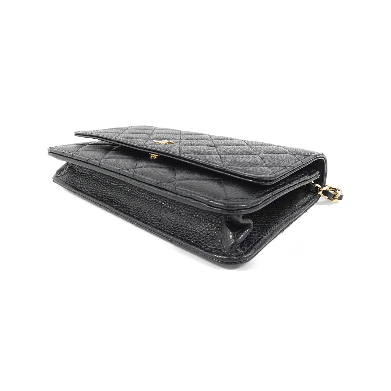 Chanel Timeless Classic Caviar Skin Wallet on Chain Crossbody