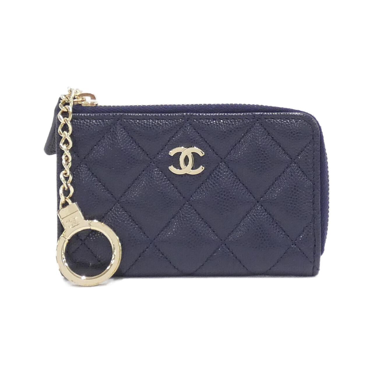 Chanel Timeless Classic Line Caviar Skin Coin Key Case Handbag