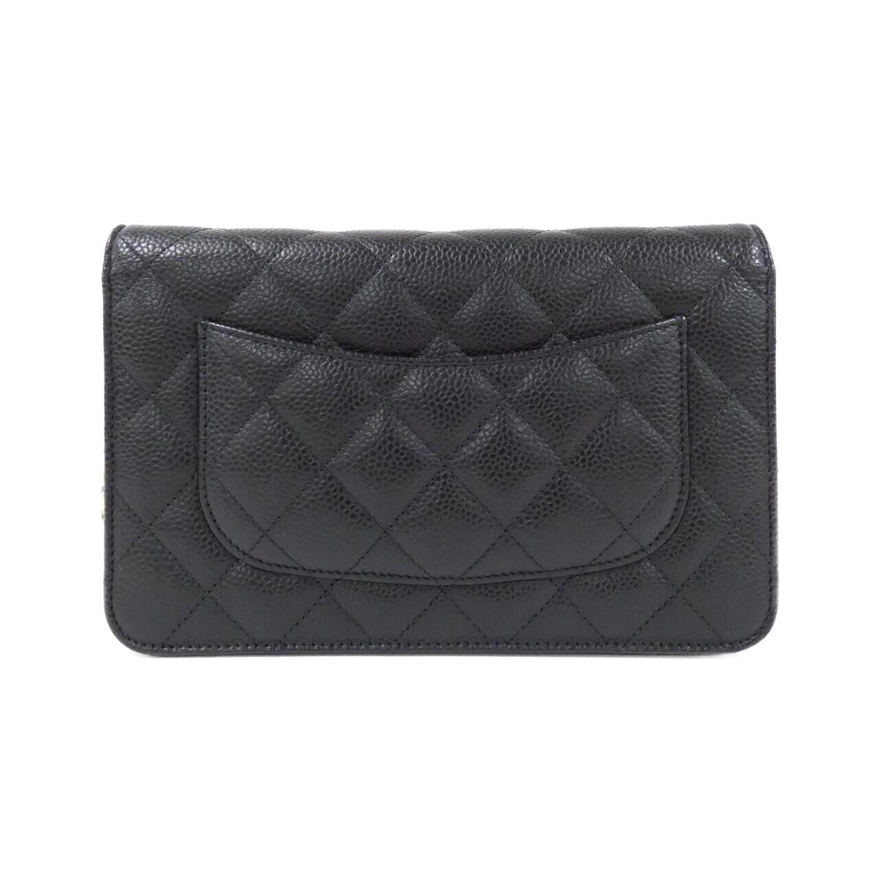 Chanel Timeless Classic Line Caviar Wallet on Chain Crossbody