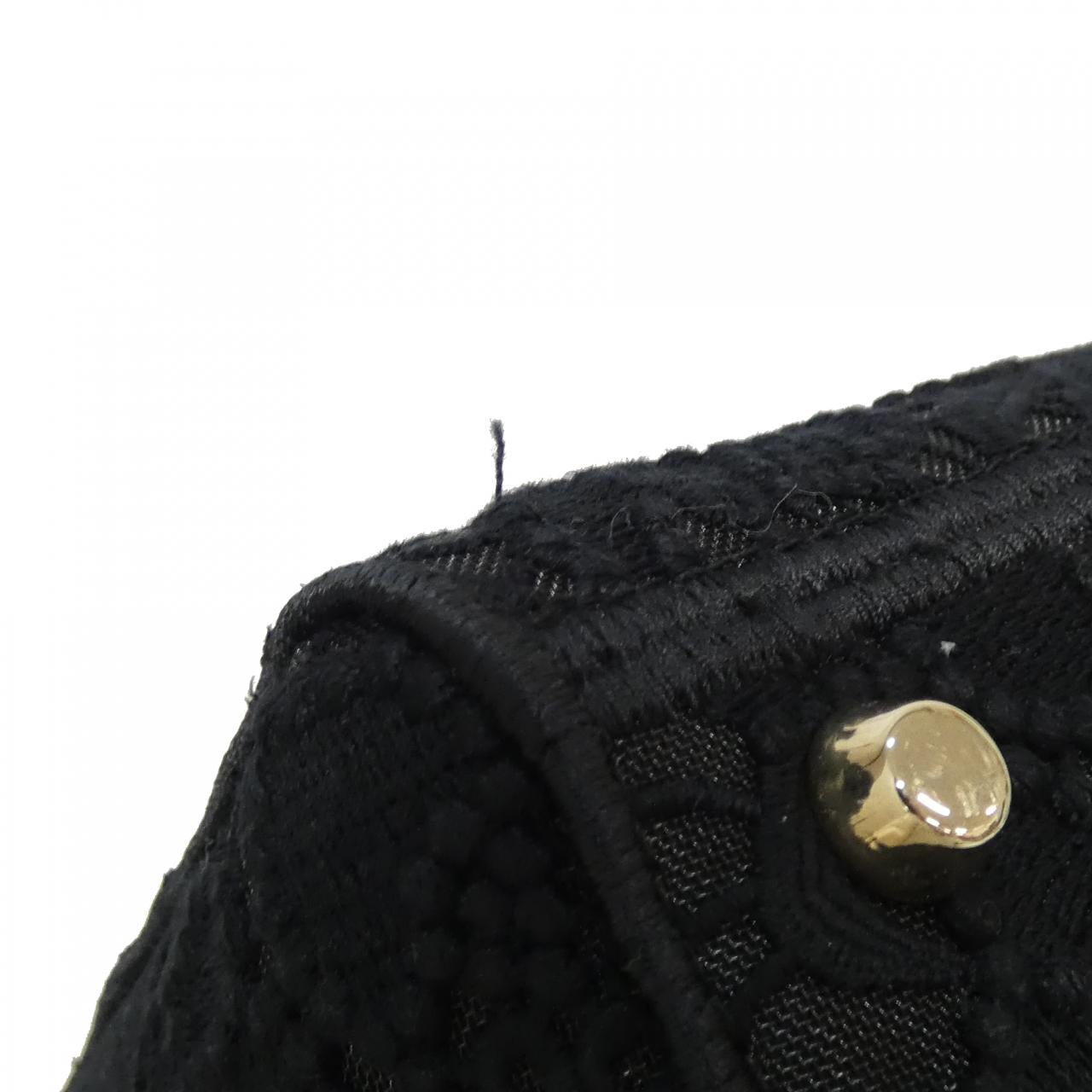 Christian Dior D-LACE Lady D-Lite Canvas Bag