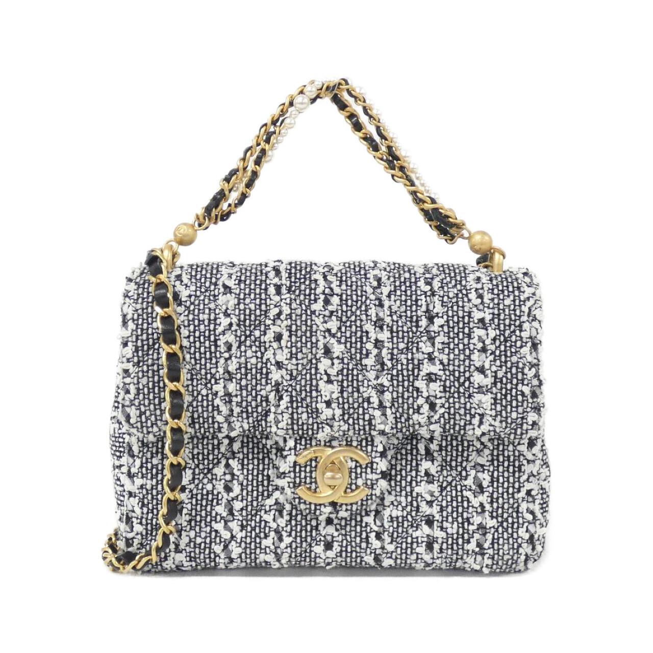 Chanel Tweed Shoulder Bag