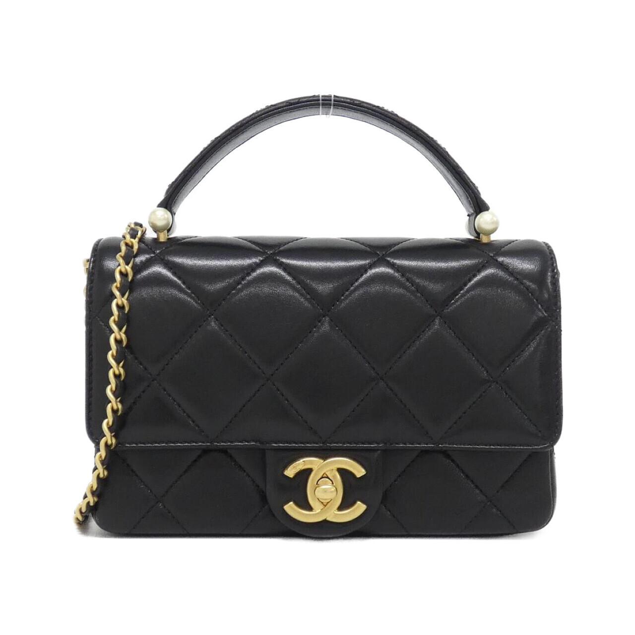 Chanel Lambskin Shoulder Bag