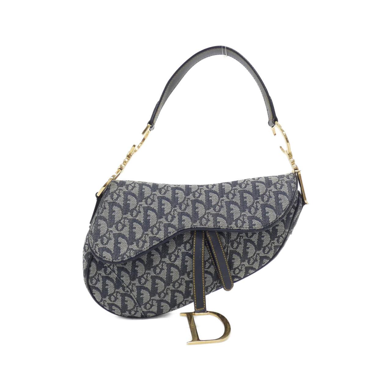 Christian Dior Saddle Canvas Shoulder Bag