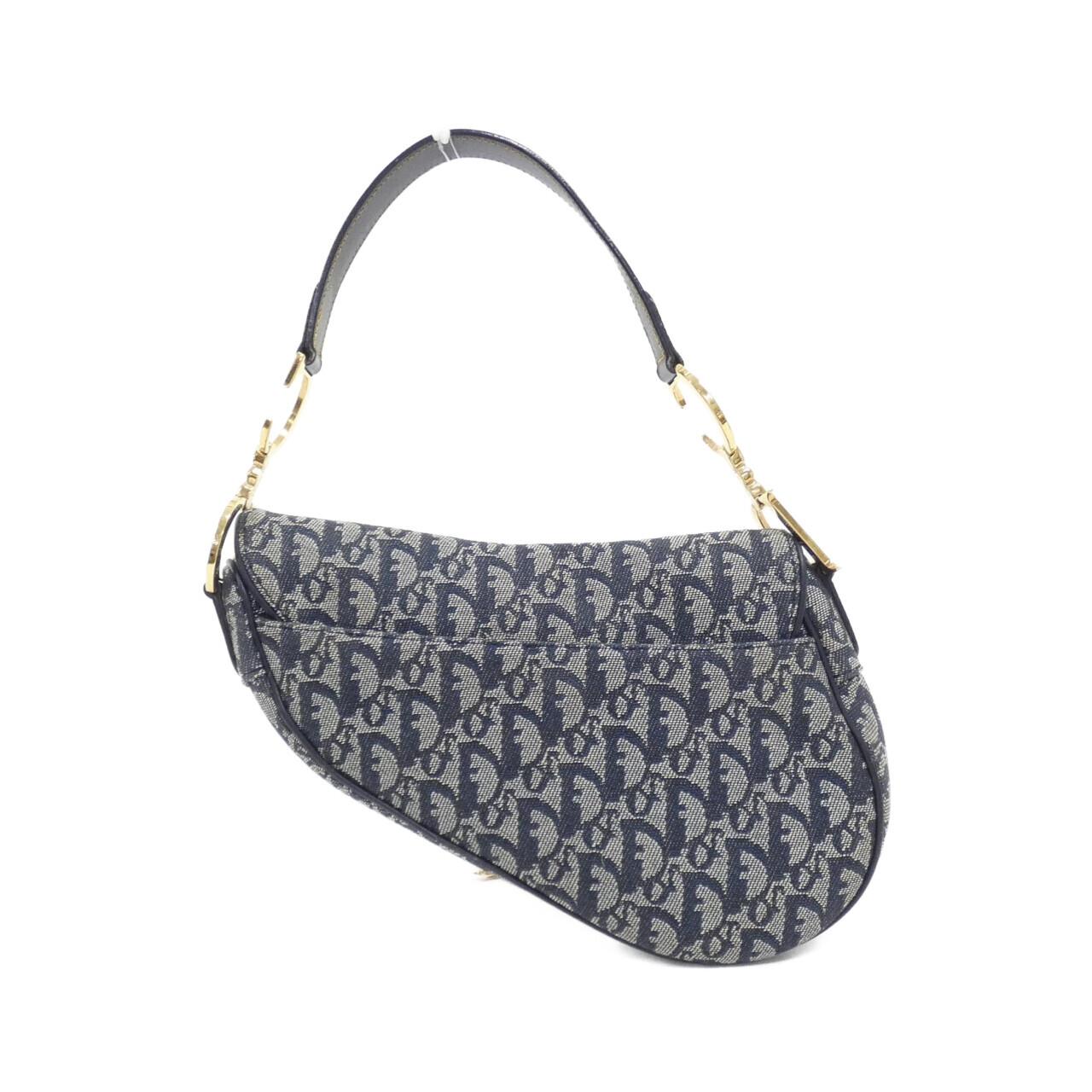Christian Dior Saddle Canvas Shoulder Bag