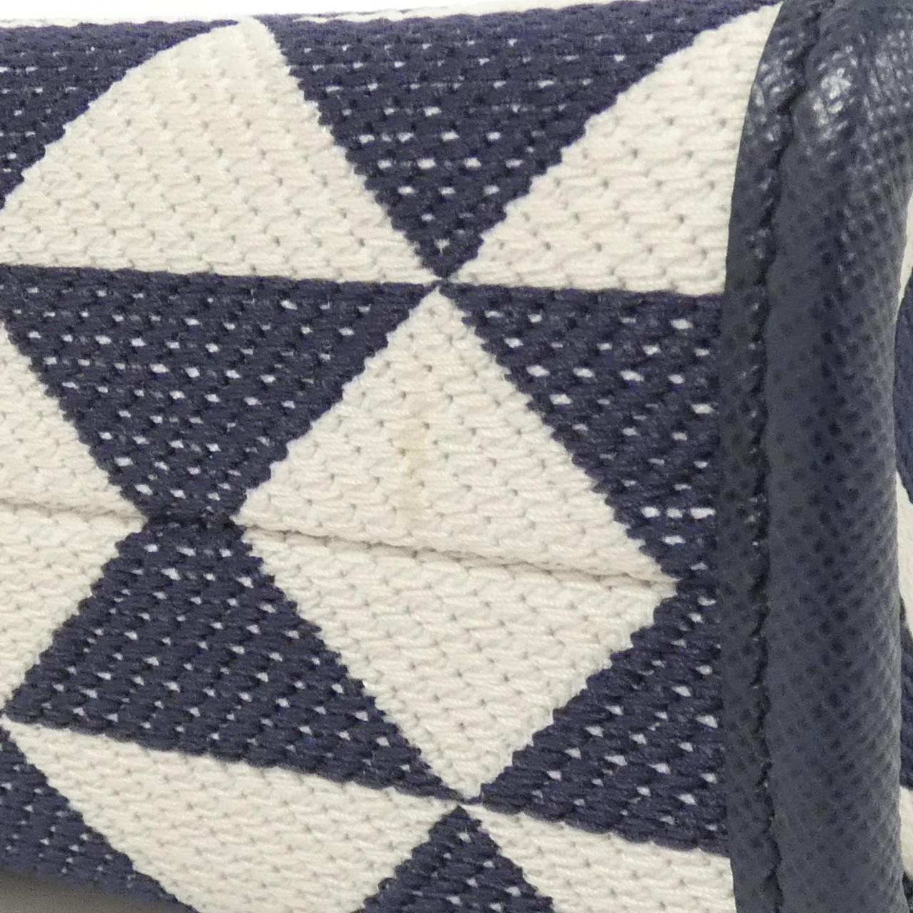 Prada 1BA355 Triangolo Jacquard Bag