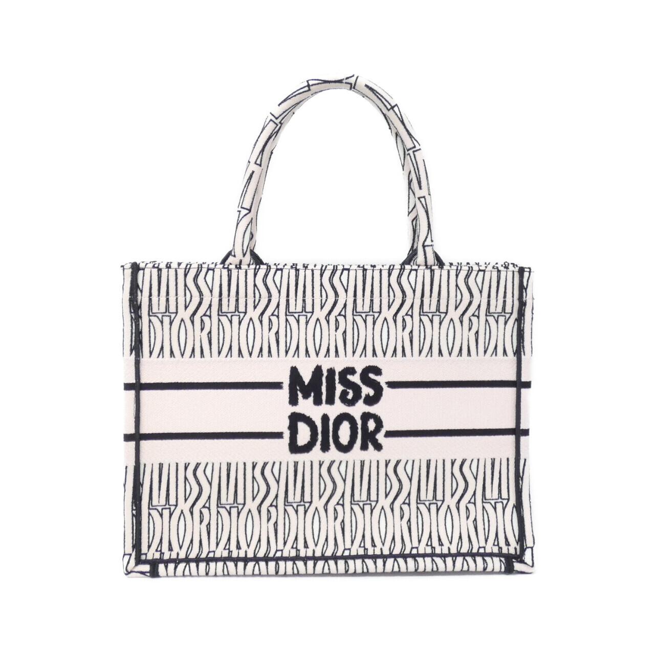 Christian Dior MISS DIOR ALLOVER Canvas Tote Bag