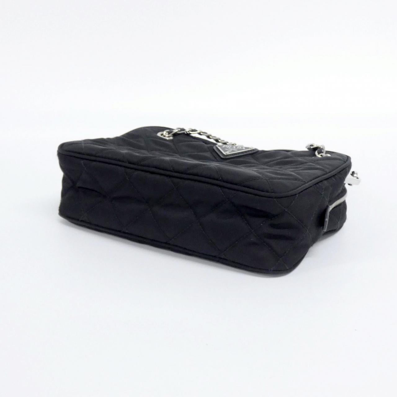 Prada 1BH910 Tessuto Impuntu Shoulder Bag