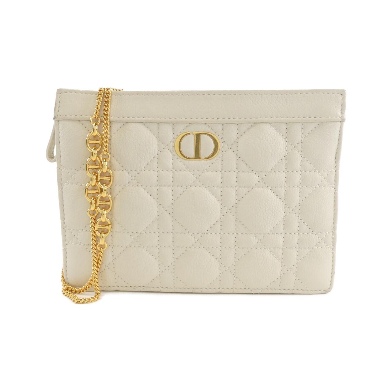 Christian Dior DIOR CARO EVERY DIOR POUCH Calf Shoulder Bag