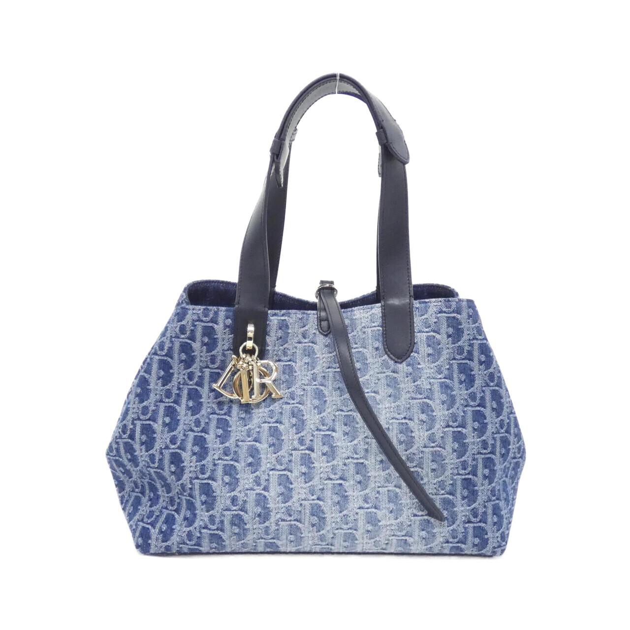 Christian Dior Dior Toujours Oblique Denim Bag