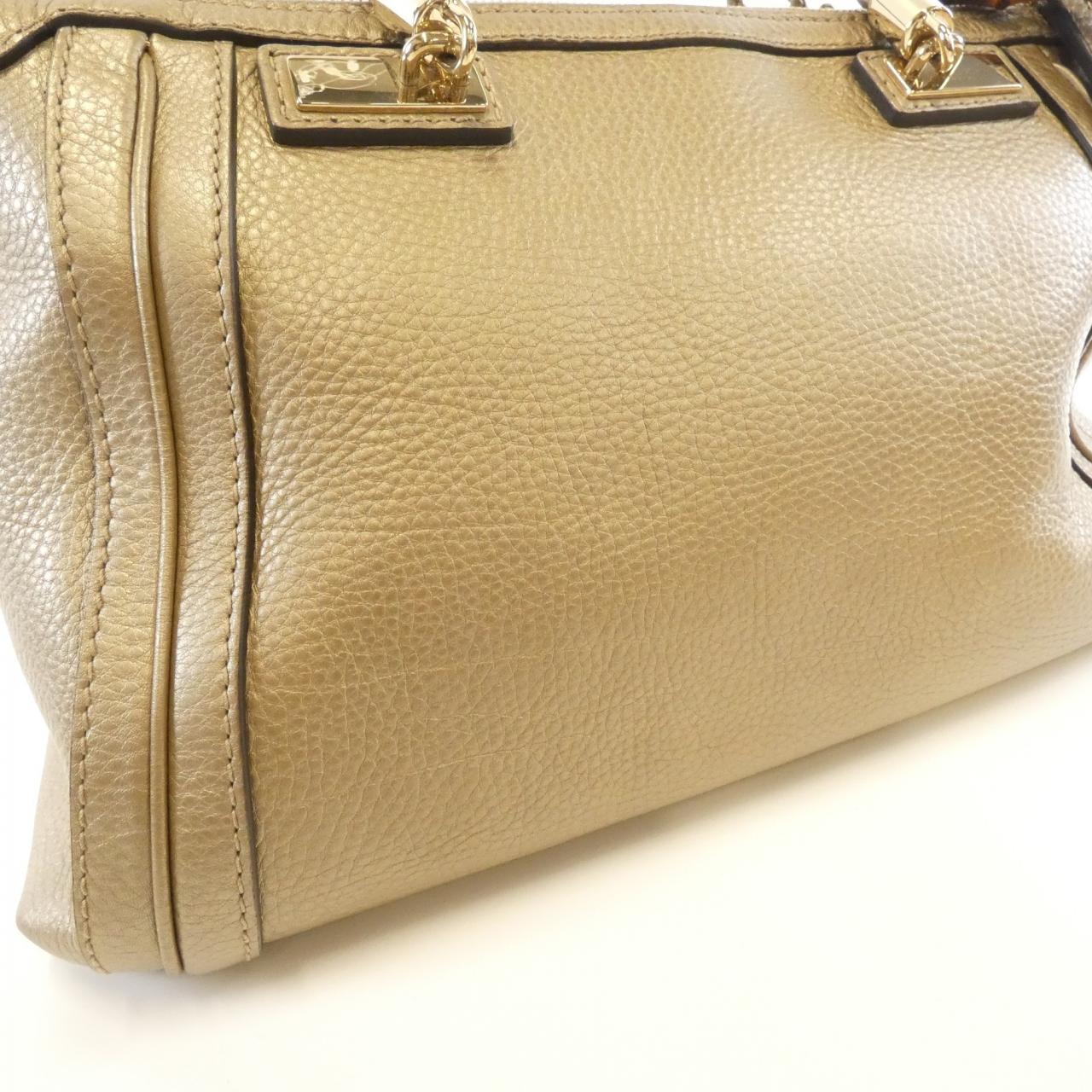 Gucci Metallic Leather Shoulder Bag