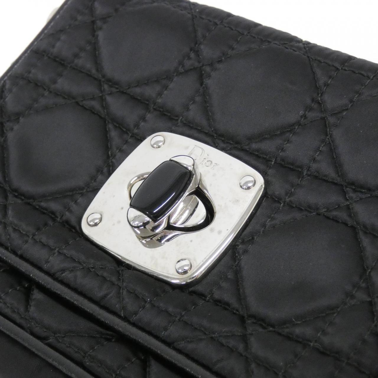 Christian Dior Charming Lock Nylon Shoulder Bag