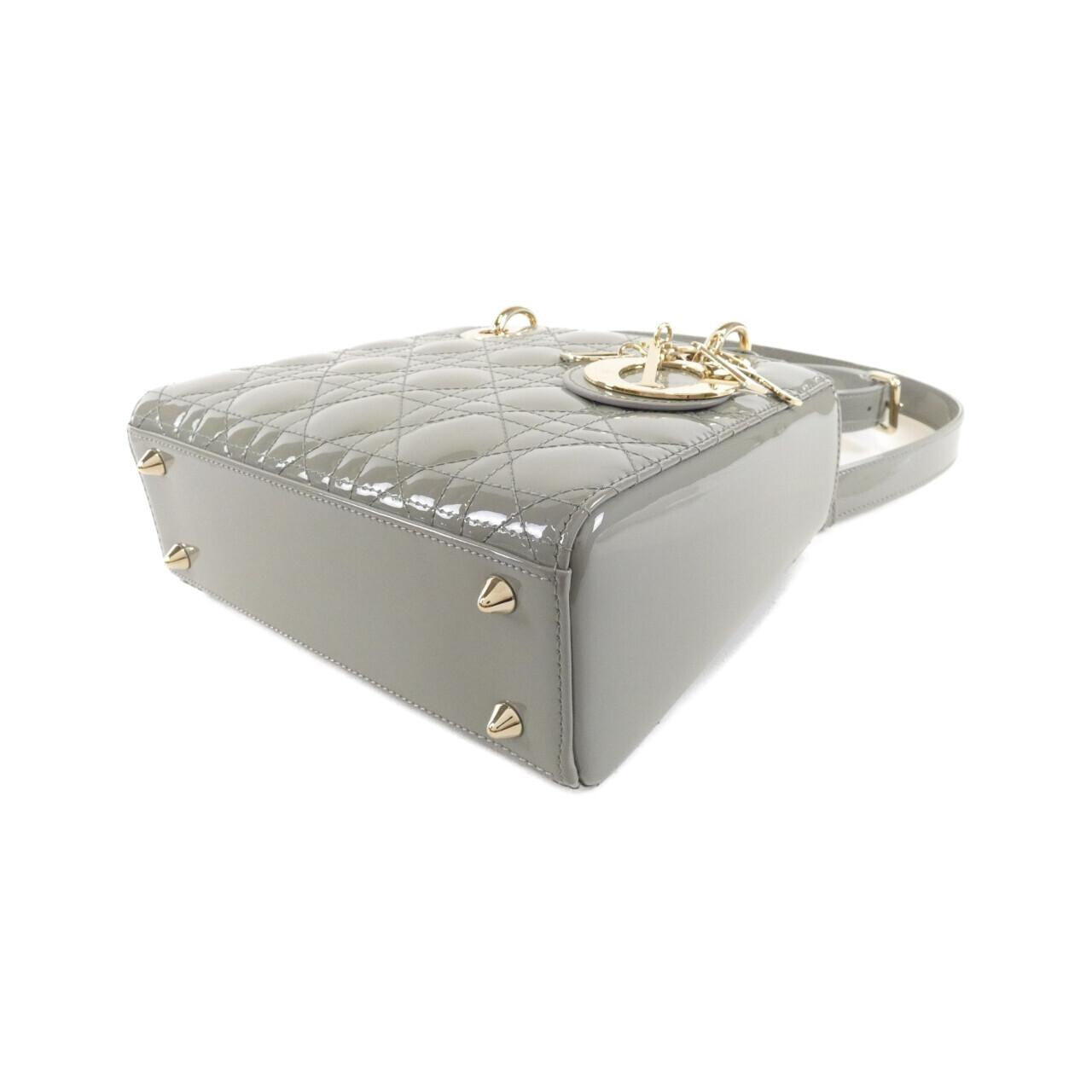 Christian Dior Lady Dior Enamel Bag