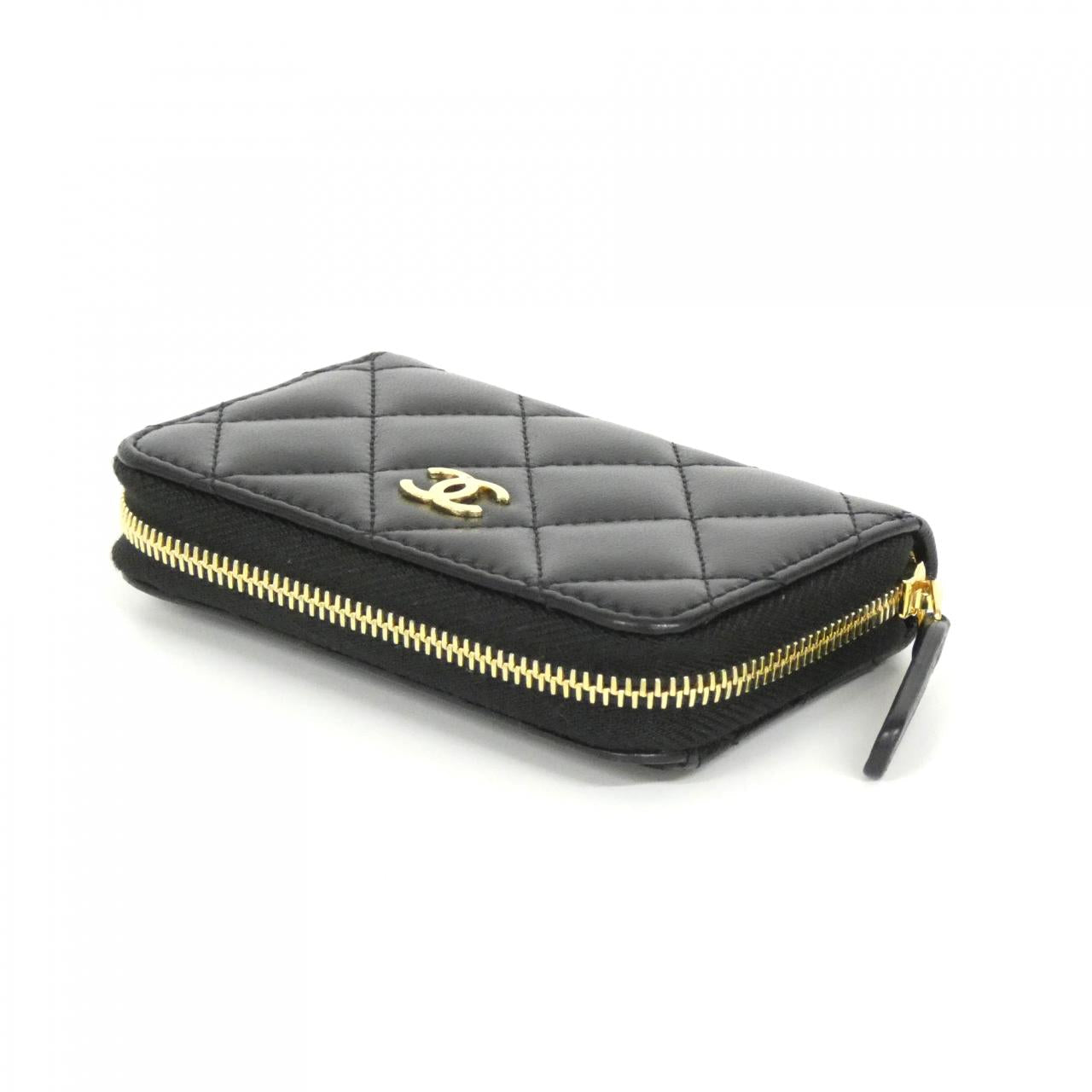 Chanel Timeless Classic Line Lambskin Coin Case Handbag