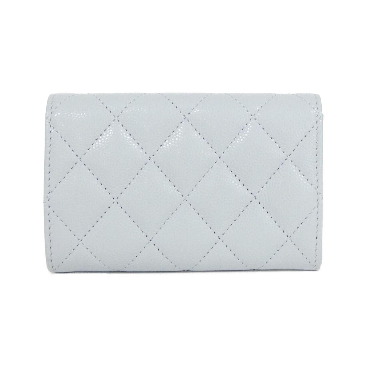 Chanel Caviar Skin Card Case Handbag