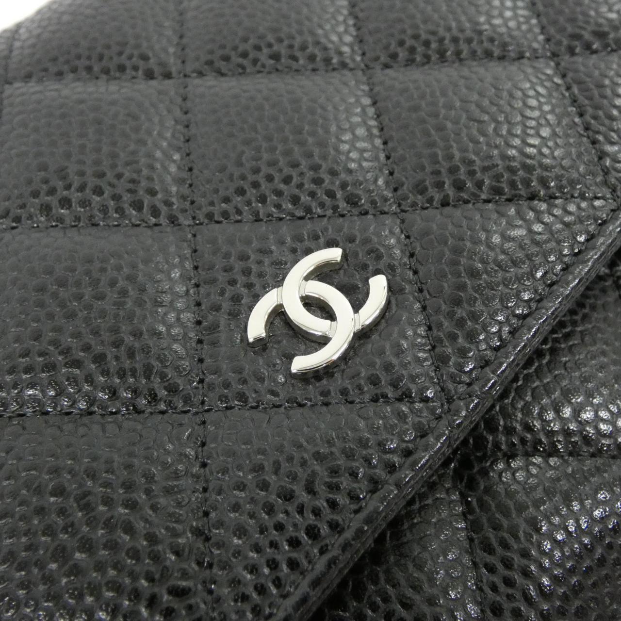 Chanel Timeless Classic Caviar Skin Wallet on Chain