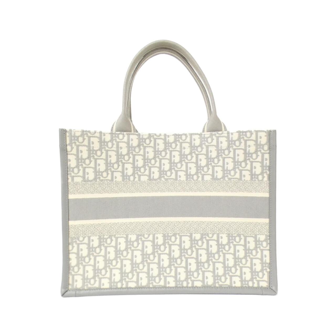 Dior DIOR OBLIQUE Book Tote Canvas Calf Bag