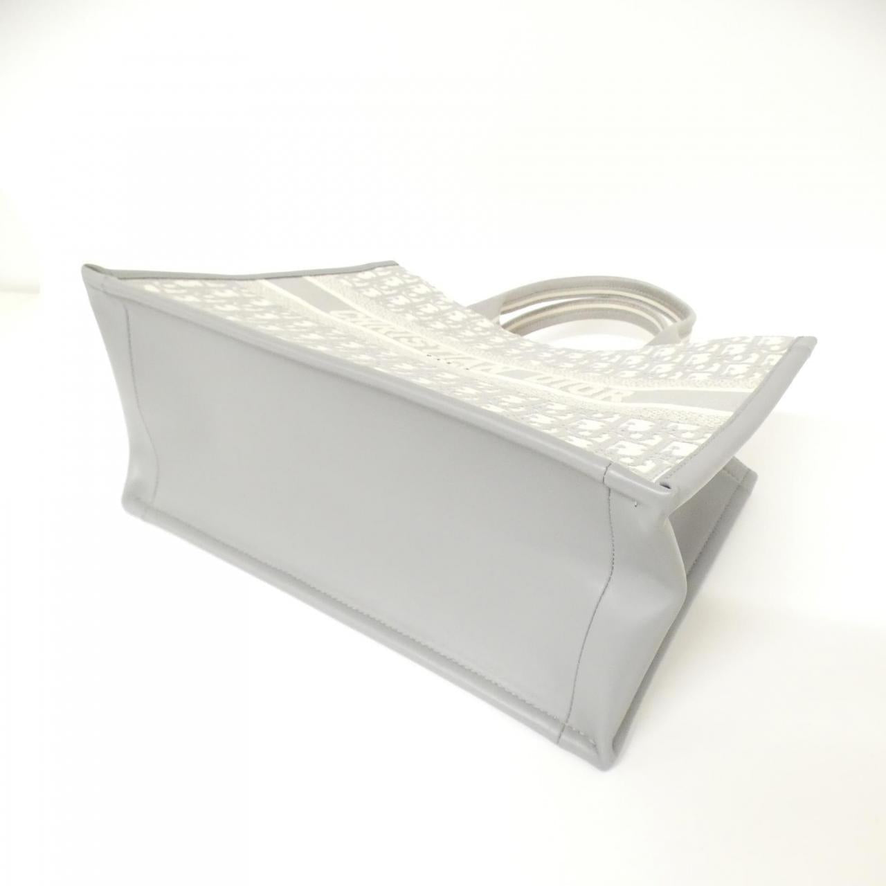 Dior DIOR OBLIQUE Book Tote Canvas Calf Bag